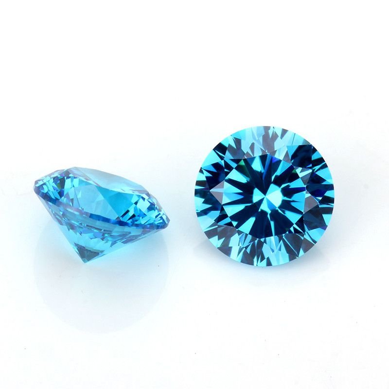Aqua Blue Cubic Zirconia